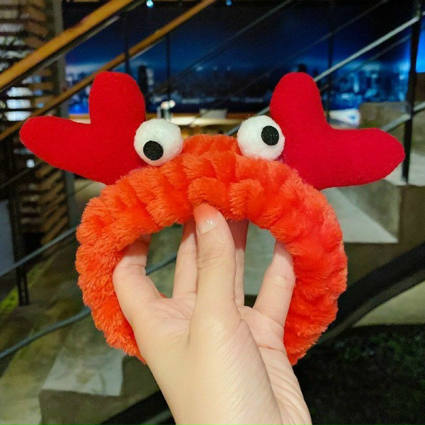 Băng đô càng cua rửa mặt