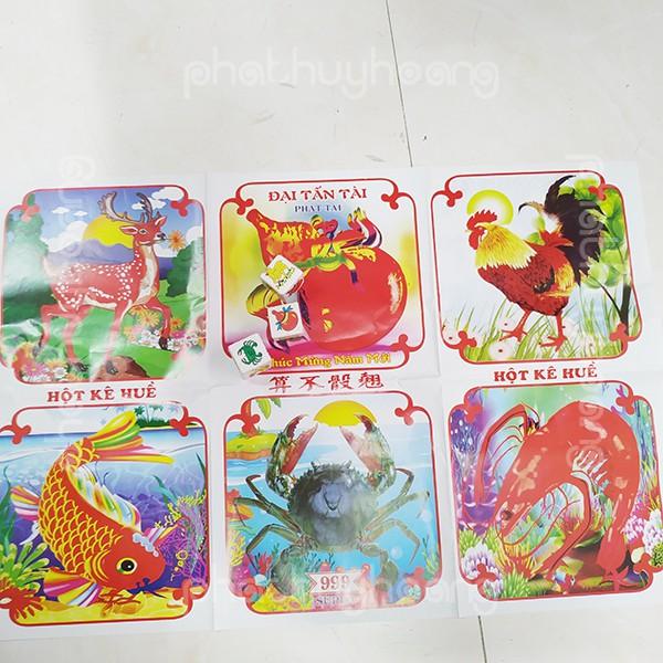Bộ trò chơi bầu cua giấy loại đẹp vui nhộn và giải trí