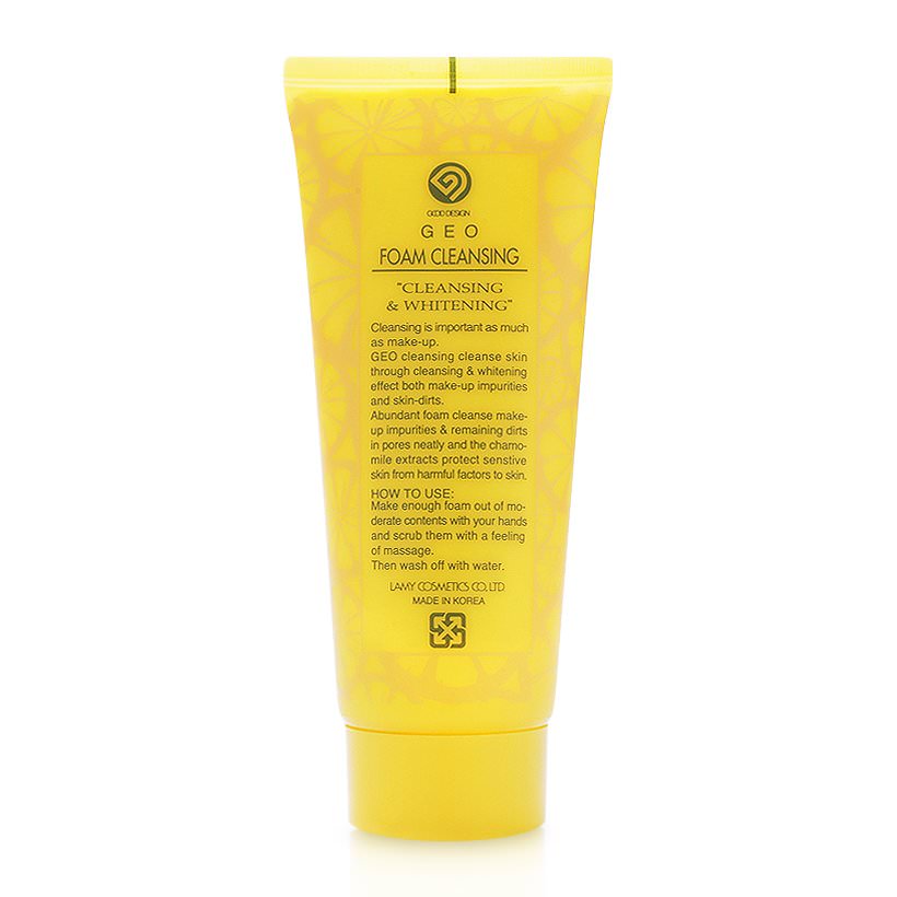 Sữa Rửa Mặt Trắng Da Vitamin C Foam Cleansing Geo