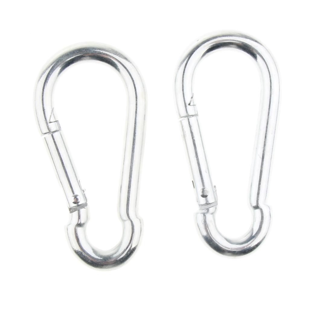 Backyard  Hammock  Tree  Hanging  Carabiner  Round  Ropes  Guy