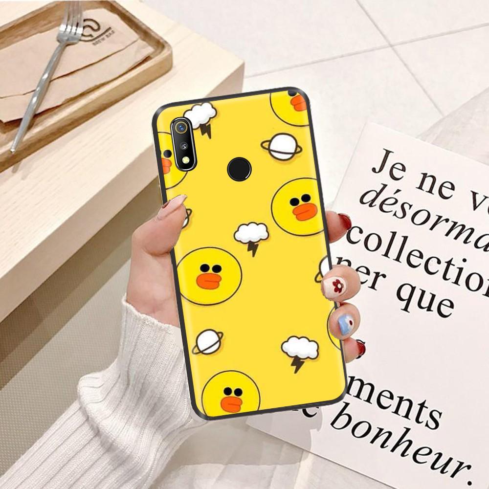 Ốp lưng dành cho điện thoại Oppo Reno Z Viền dẻo TPU hình Vịt Con Đáng Yêu
