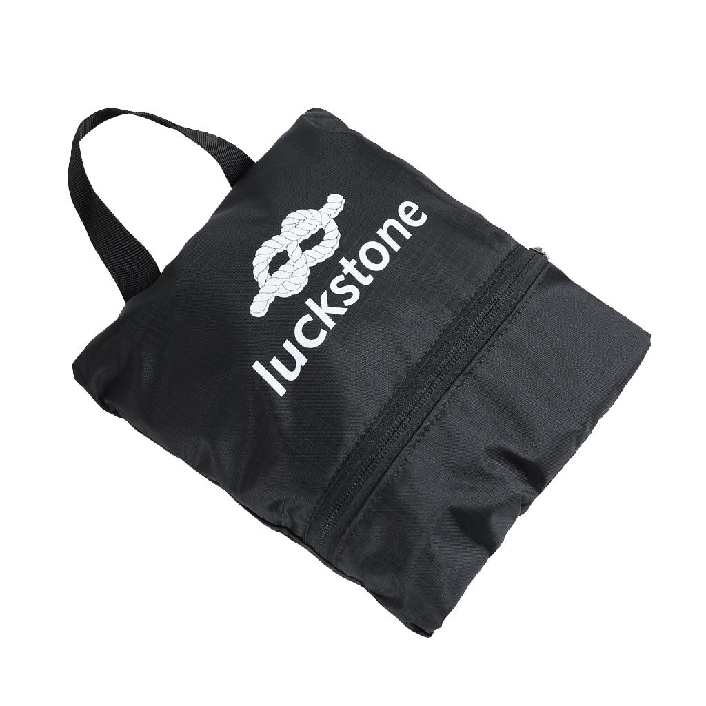 2PC Folding Rock Climbing Rope Bag with Ground Sheet, Shoulder Straps and Buckle