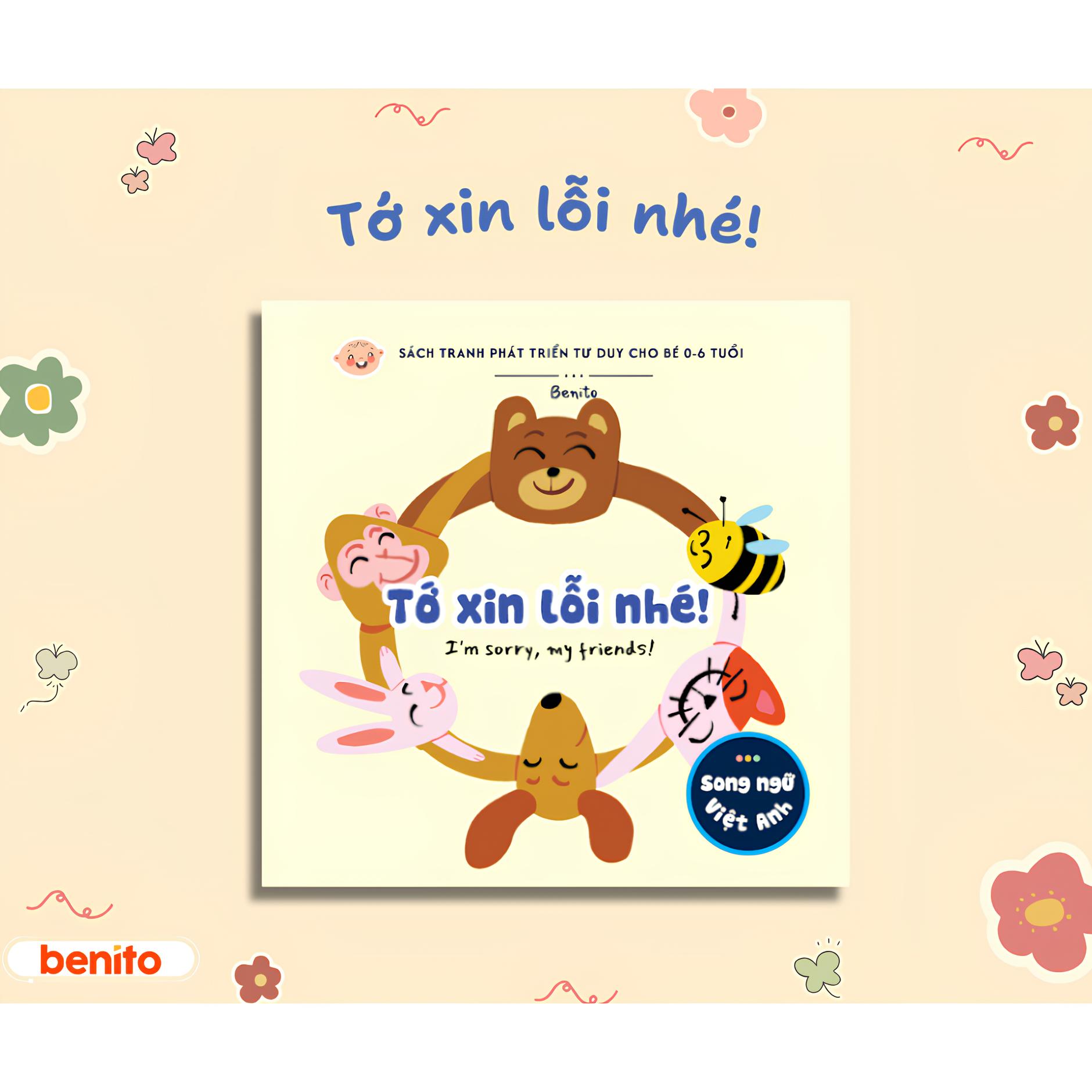 Sách - Combo 10 Quyển Ehon Song Ngữ - Phát Triển Tư Duy Cho Bé 0 - 6 Tuổi