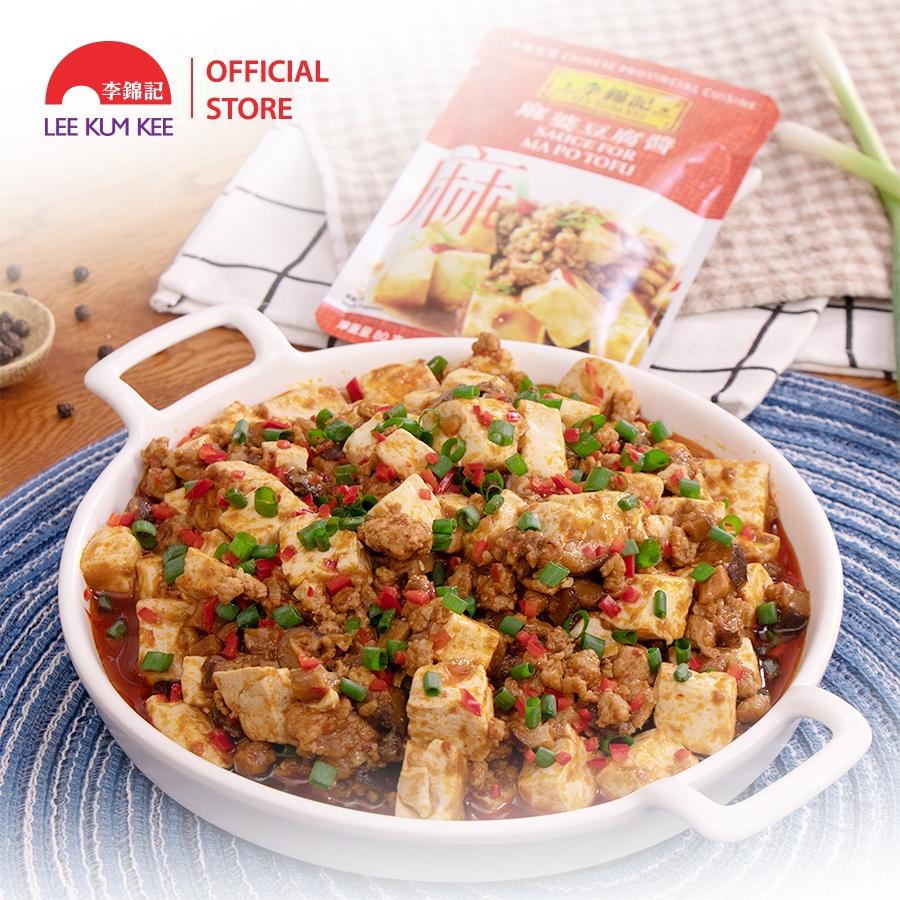 Combo 3 gói Sốt tiện dụng Lee Kum Kee Đậu hũ Tứ Xuyên80g
