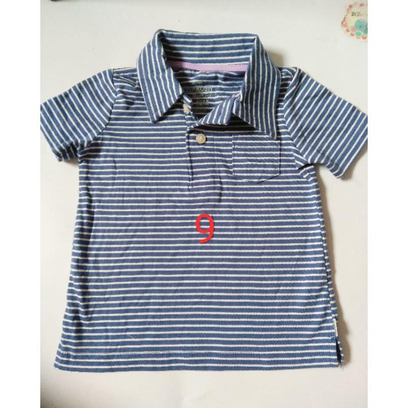Áo thun có cổ Polo xuất dư bé trai
