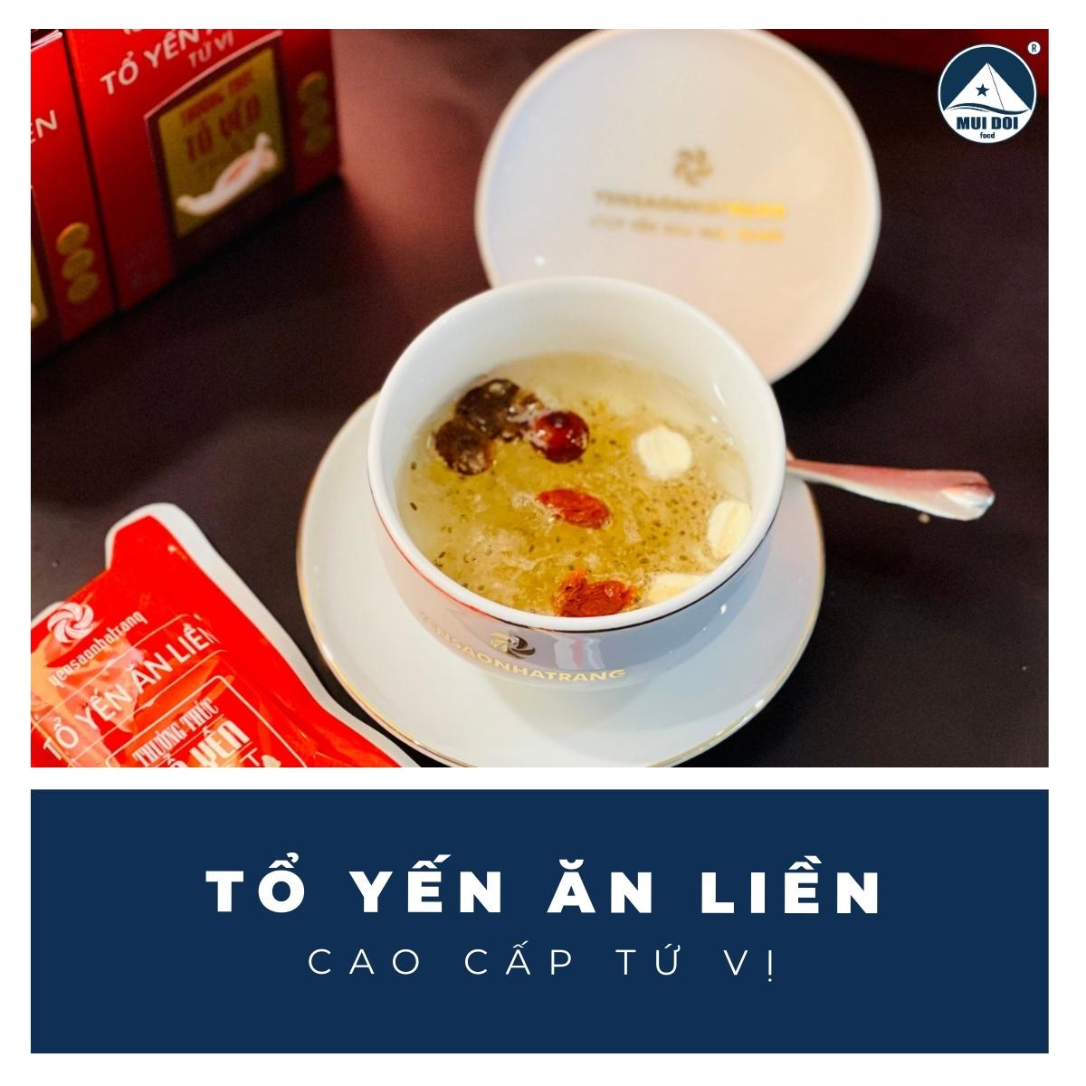 Tổ Yến Ăn Liền Cao Cấp - Hộp 12g - Hộp Quà Tặng 6 Hộp