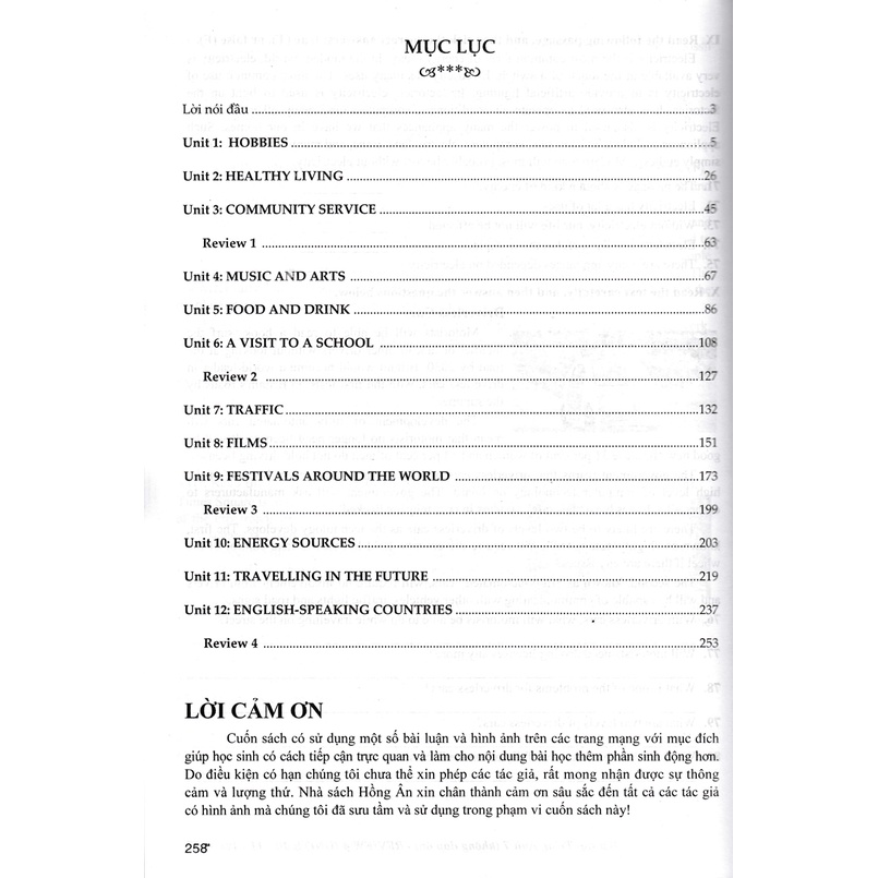SÁCH - Bài Tập Tiếng Anh 7 -Không Đáp Án-Bám Sát SGK -MK