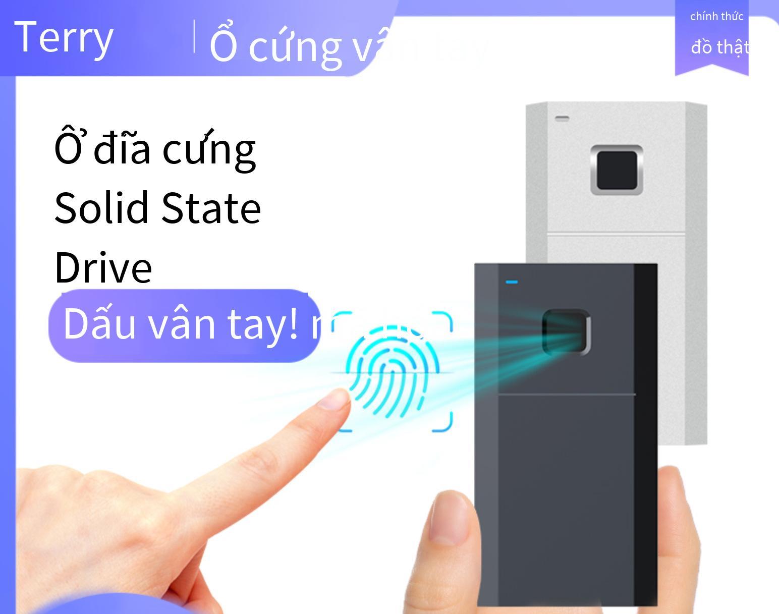 Phong cách mới nhất mã hóa vân tay SSD mã hóa vân tay ổ cứng mã hóa ổ cứng SSD vân tay