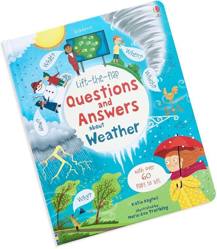 Lift-the-flap questions and answers about weather