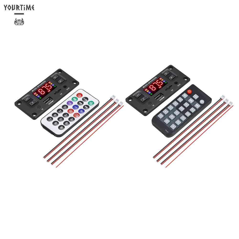 Mạch Giải Mã Khuếch Đại Âm Thanh MP3 60W 2 X 30W Bluetooth Cho Xe Hơi