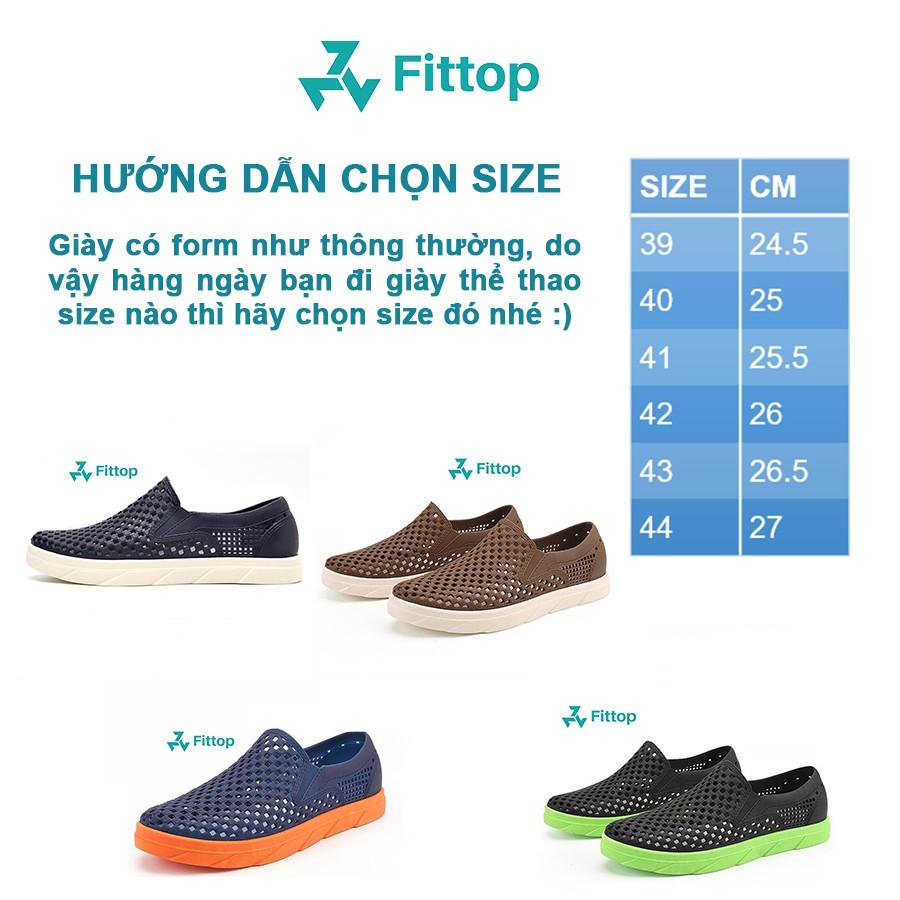 Giày Nhựa Nam Cao Cấp Siêu Êm, Giày Đi Biển, Du Lịch, Đi Mưa GIAY-018-4