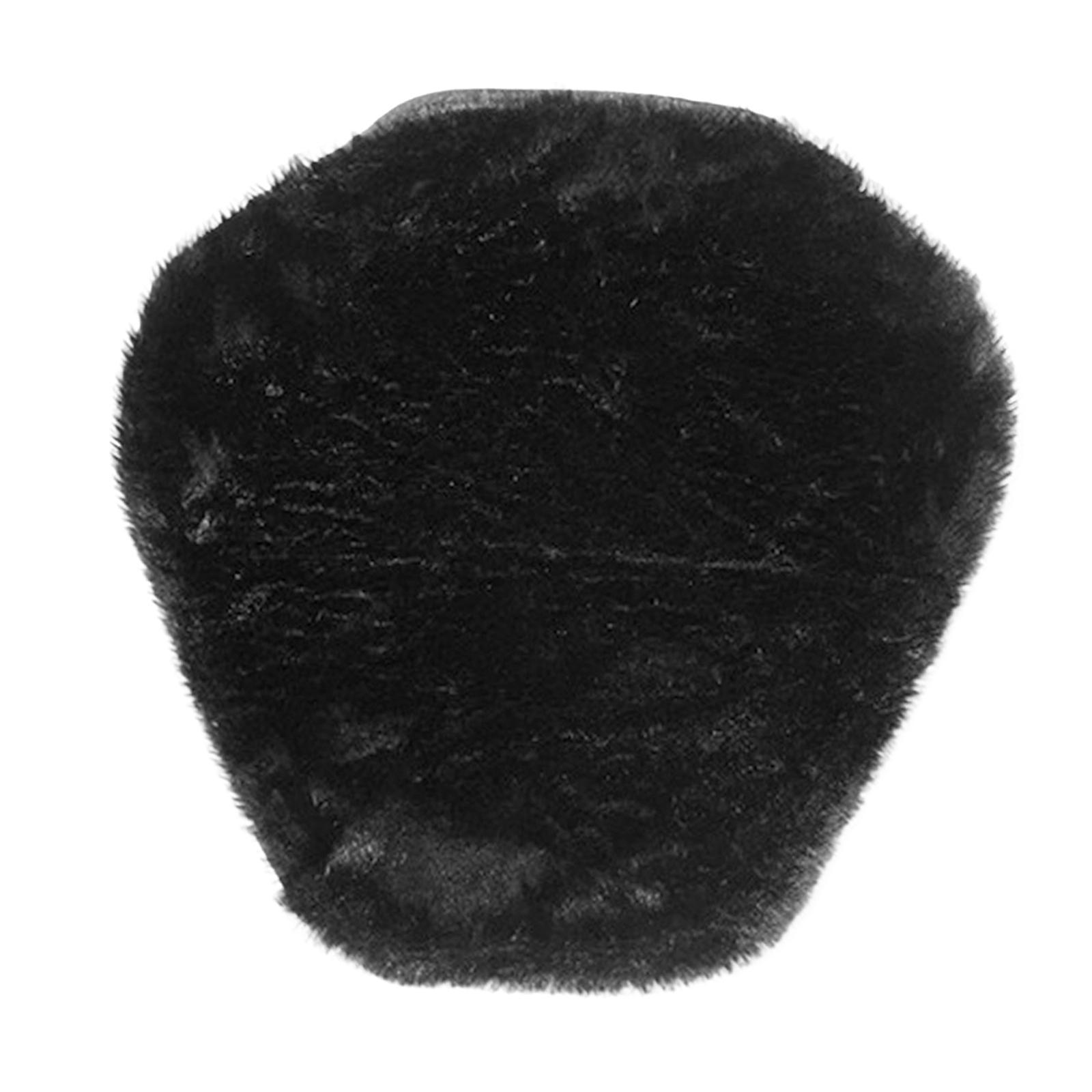 Motorcycle Seat Cushion Cover Scratch Easy Installation Decorative fleece