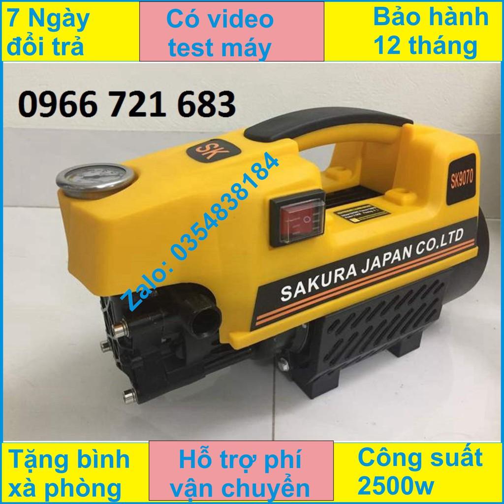 MÁY RỬA XE SAKURA NHẬT BẢN 2500W