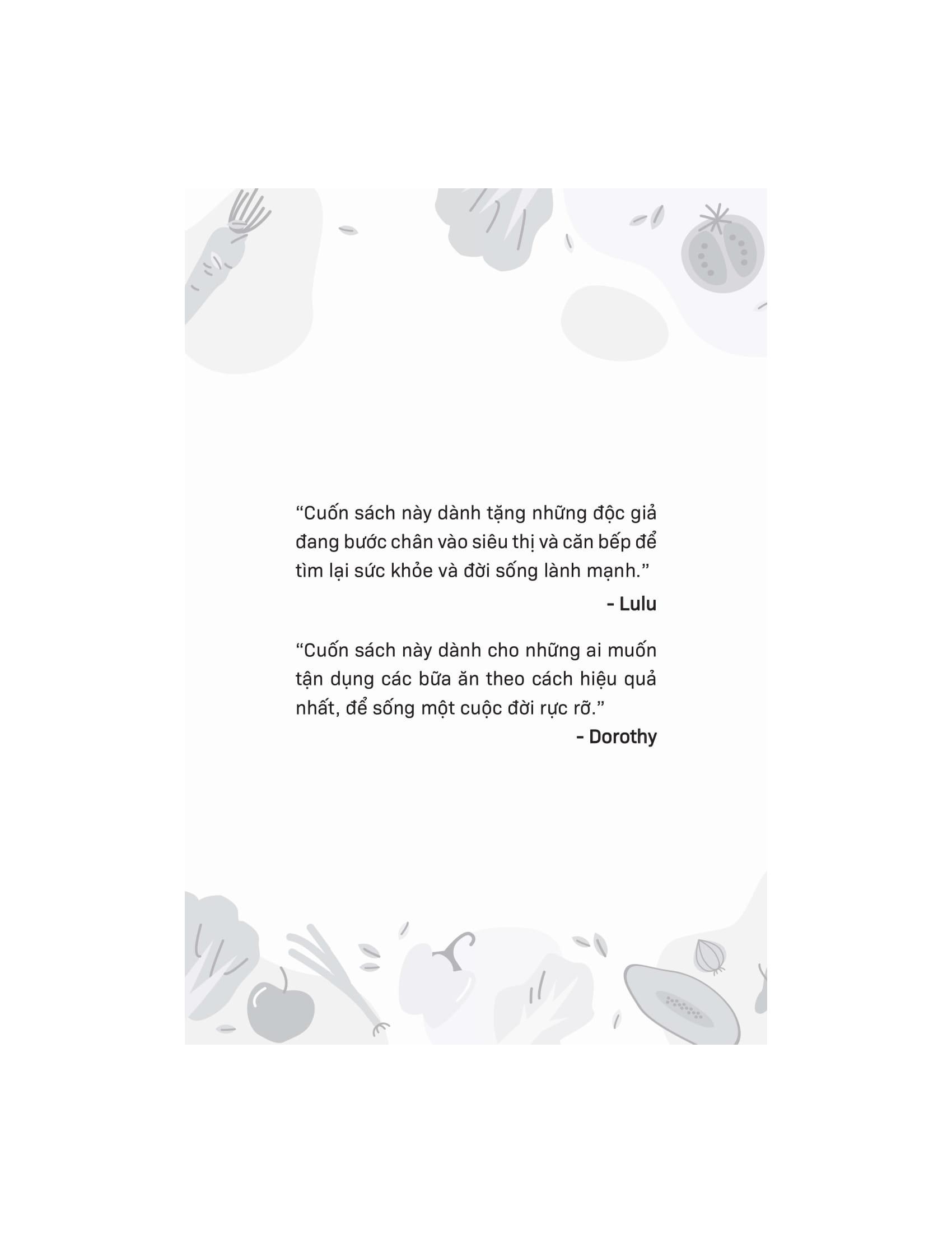 Thực Đơn Giảm Cân Theo Tuần