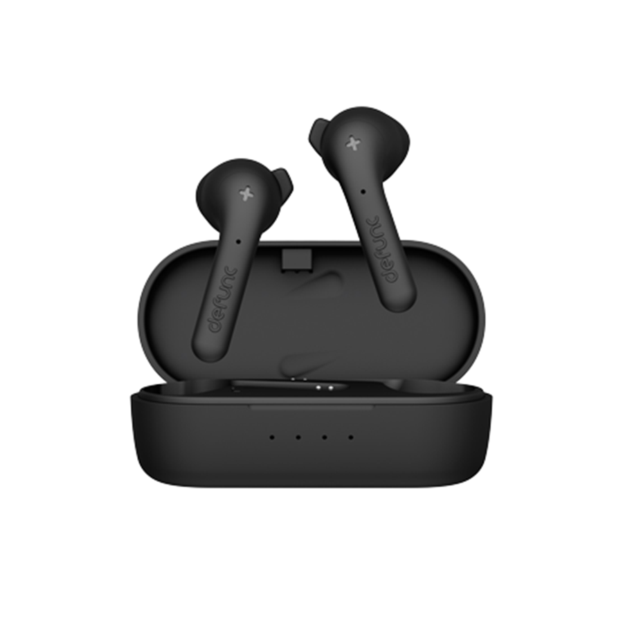 Tai Nghe True Wireless Defunc True Basic, Bluetooth 5.0, Cảm Ứng, Kháng Nước IPX4, Nghe Đến 12H - Hàng Chính Hãng