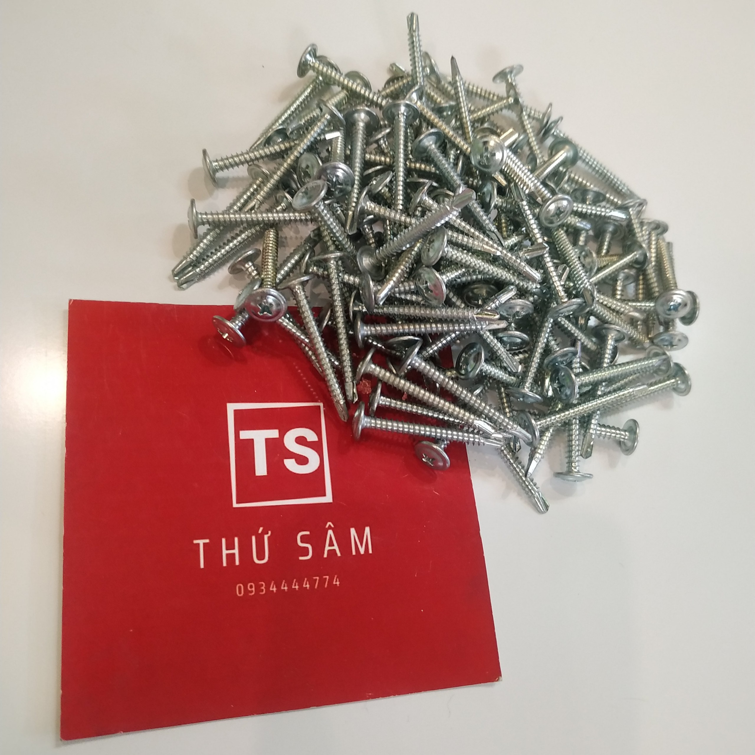 100 gam vít tự khoan đầu dù các cỡ 1.3cm đến 4cm