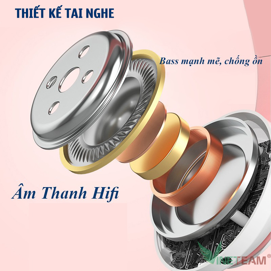 Tai nghe Bluetooth tai mèo, không dây chụp tai - ADG028C