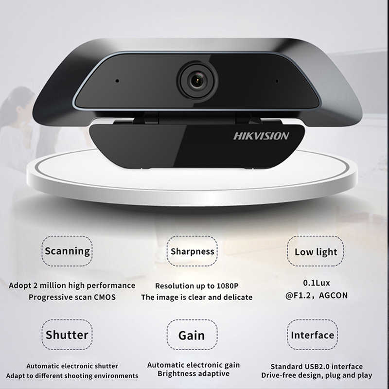 Hikvision DS - U12i Webcam Cổng USB Dành Cho Máy Tính - Hàng Chính Hãng