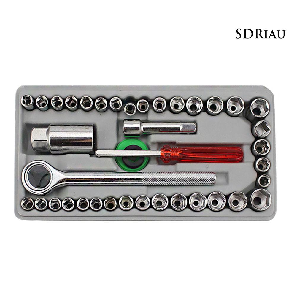 Bộ Dụng Cụ Sửa Chữa Xe Hơi Xxlgjx 40 Cái