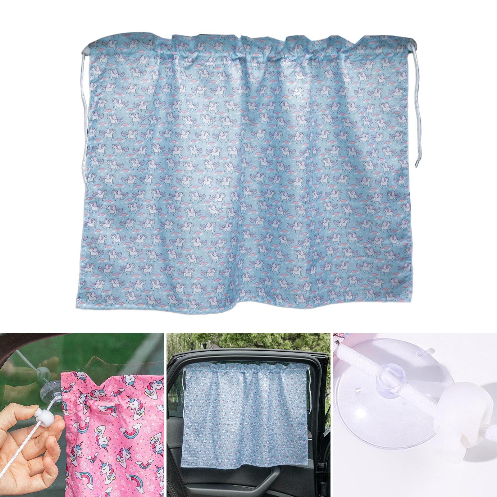 Car Side Window Sun Shade Breathable  Protection Car Window Sunshade Cover