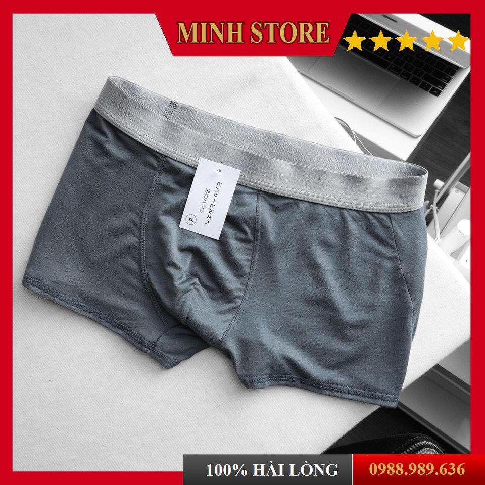 Quần sịp nam cao cấp thun lạnh, quần lót nam boxer chất liệu thoáng mát co giãn 4 chiều thoải mái SDN02 - MS88