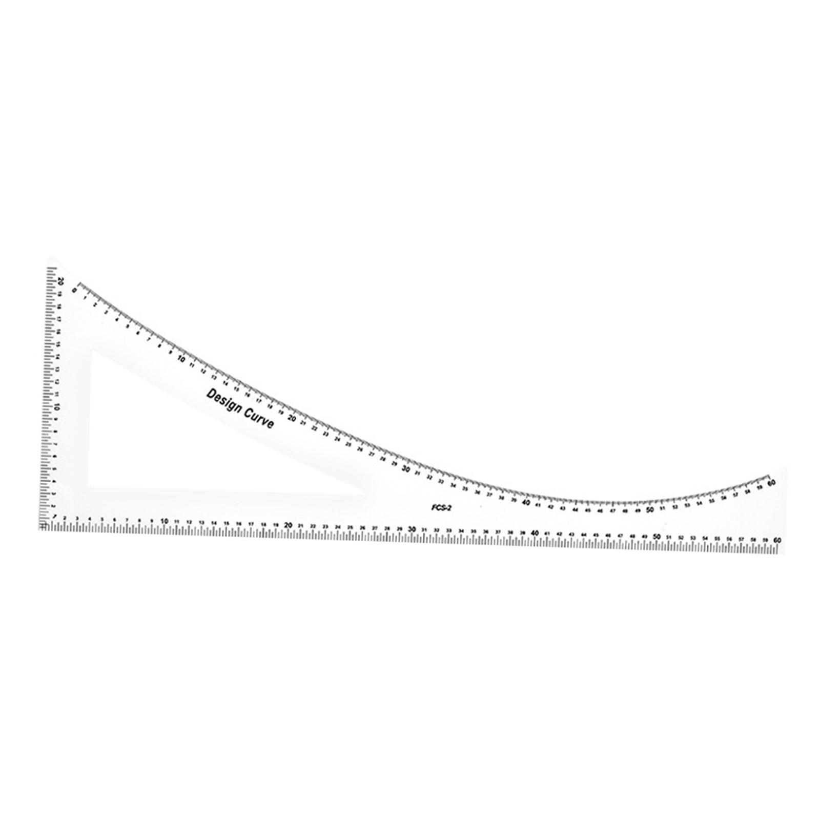 French Curve Ruler Tailor Tool Pattern Making Measure Clothing DIY Metric Design