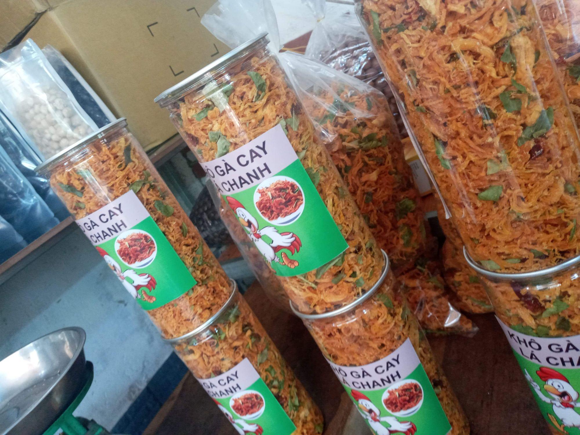 Khô gà lá chanh cay