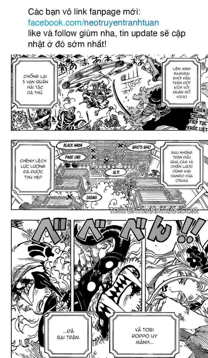 đảo hải tặc - one piece chapter 1022 2