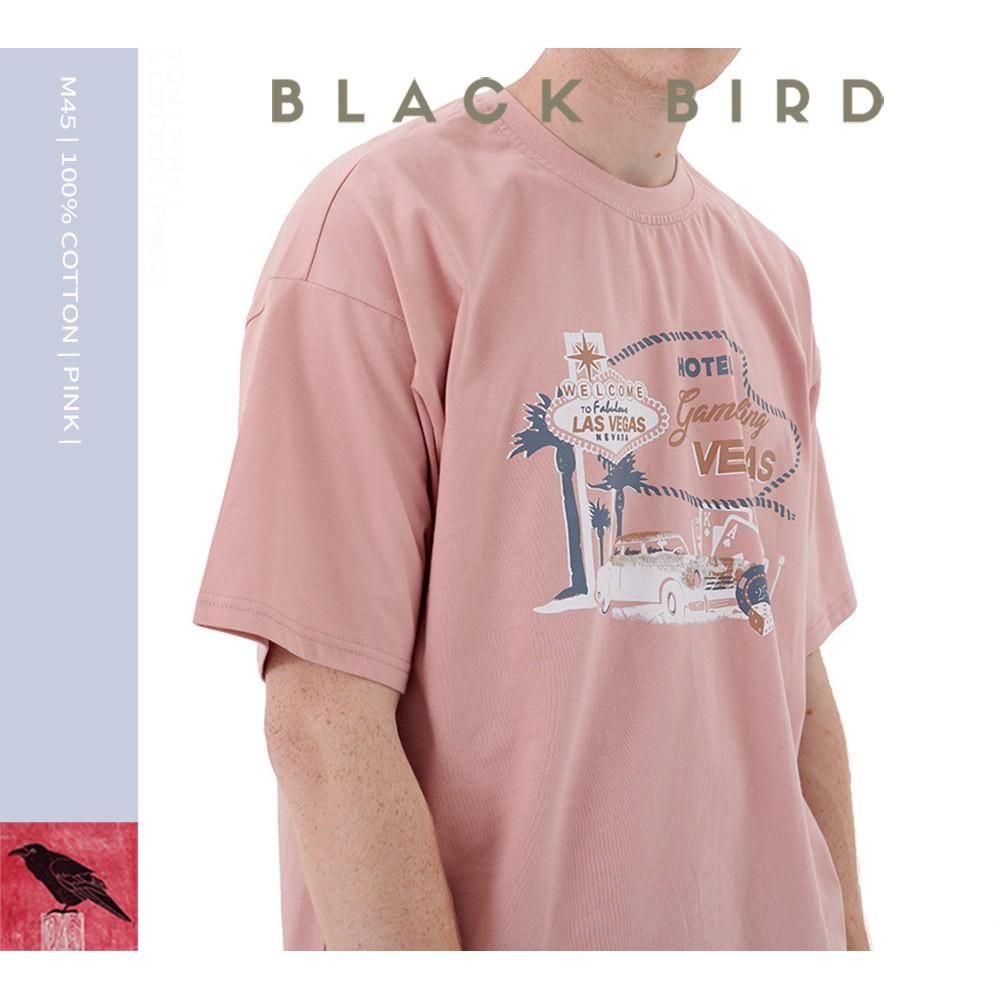 ÁO PHÔNG NAM NỮ M45 | PINK VEGAS