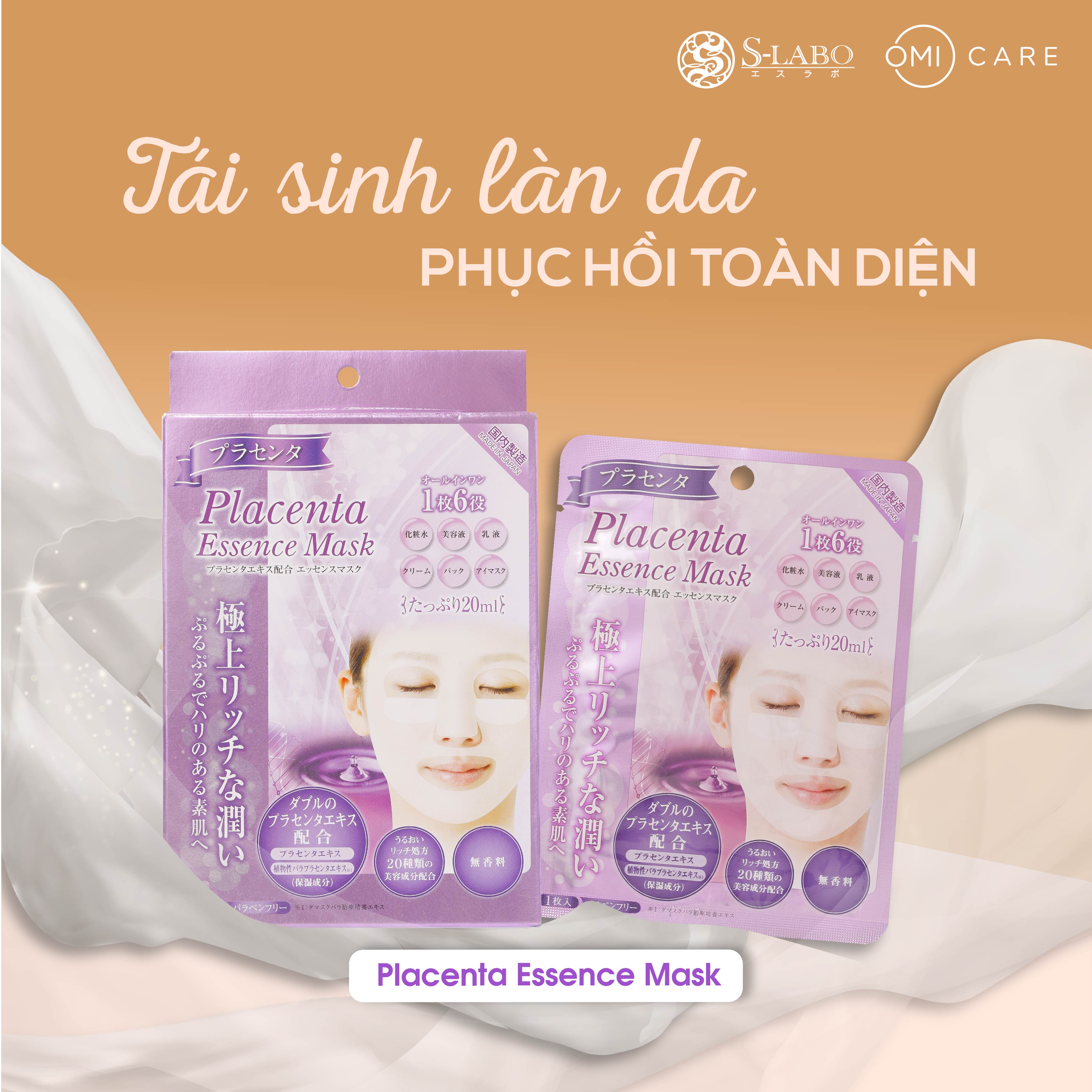 Mặt nạ chống lão hóa tinh chất nhau thai cừu Placenta G Face Mask PL( 1 miếng)