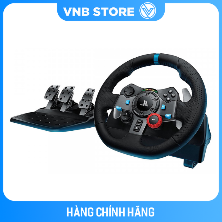 Vô Lăng Gaming Logitech G29 PC/PS4 - Hàng Chính Hãng