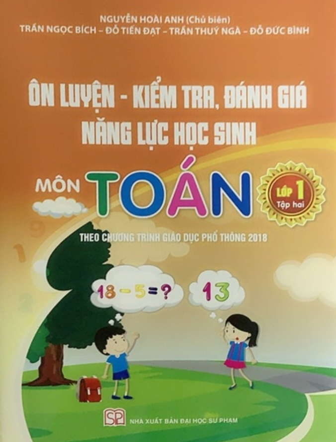 Sách - Ôn luyện - kiểm tra, đánh giá năng lực học sinh môn toán lớp 1 tập 2