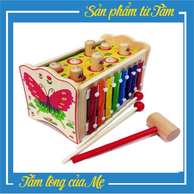 Đập Chuột Kết Hợp Đánh Đàn 2in1 - Trò Chơi Vận Động - Phản xạ Nhanh Mắt Nhanh TAY - Đồ chơi Trí Tuệ Chôm Kids