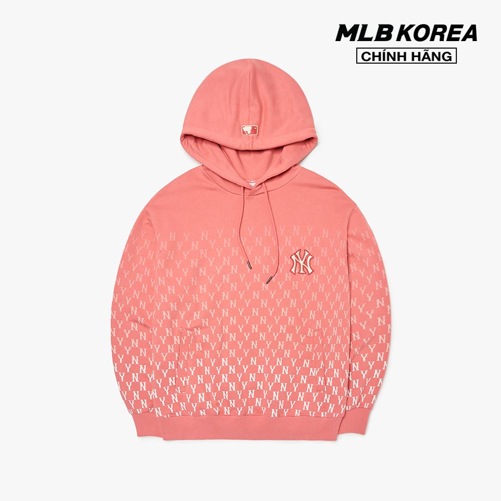 MLB - Áo hoodie tay dài phối mũ Monogram Gradation Overfit 3AHDM0624-50COS