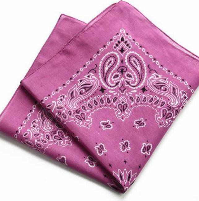 Khăn Bandana (Khăn Turban EXO) Màu Tím - Mã B002