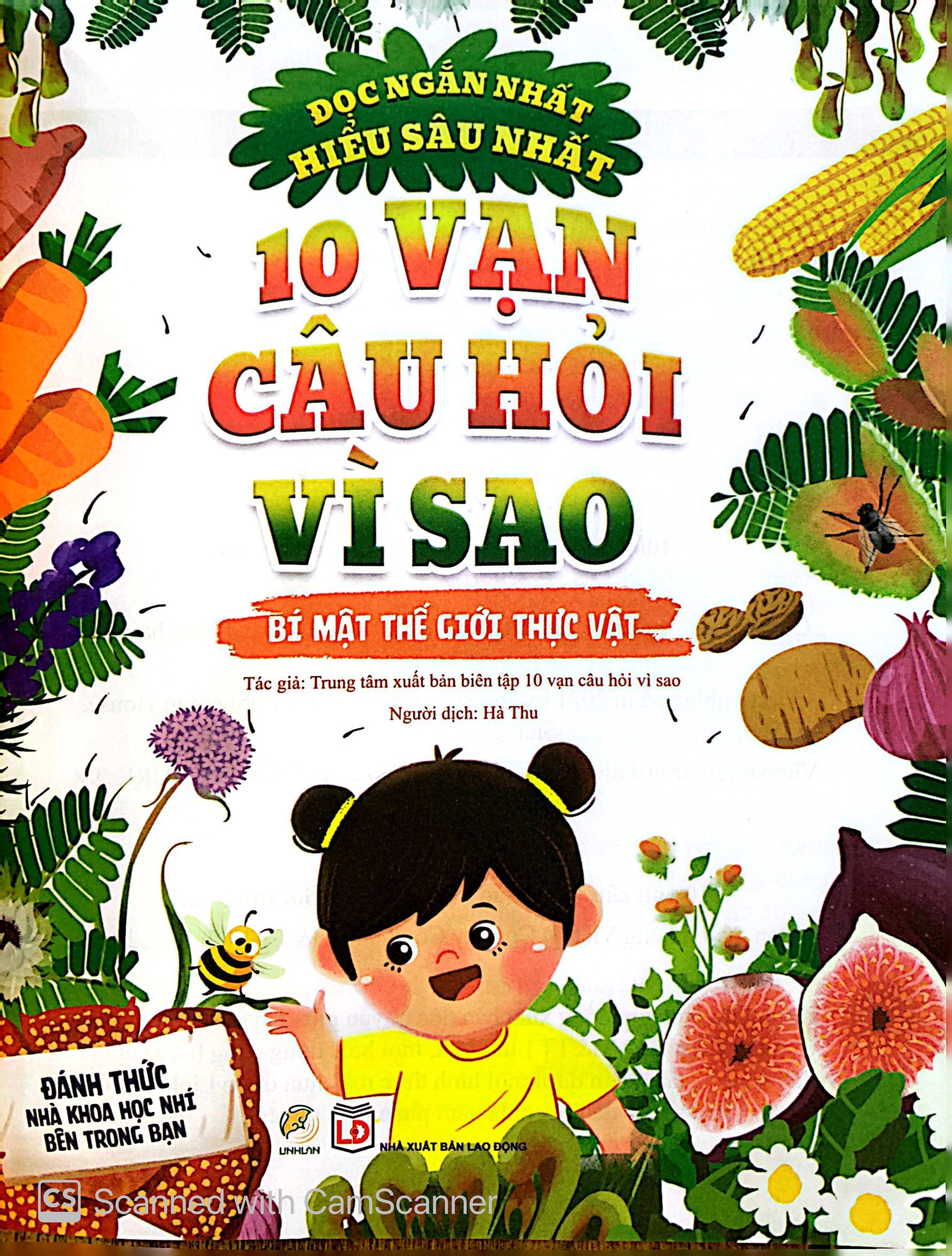 Benito - Sách thiếu nhi - 10 vạn câu hỏi vì sao - Bí mật thế giới thực vật - Linh Lan Books