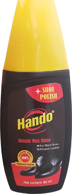 Xi nước đánh giầy da đen HANDO 80ml