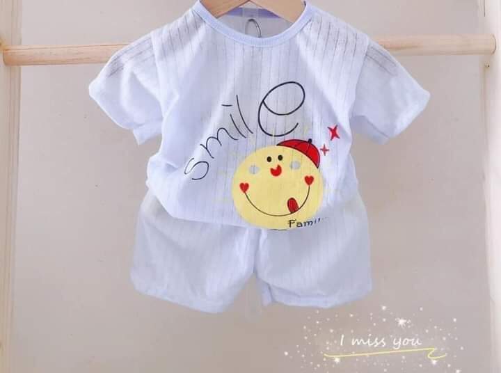 Đồ Bộ Cotton Giấy Hình Dễ Thương