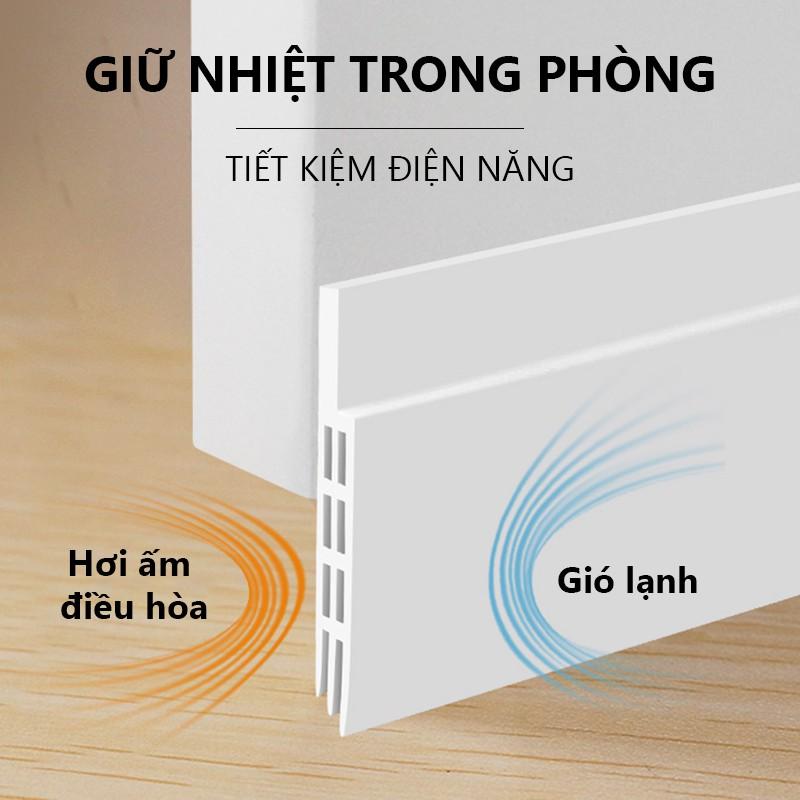 Ron dán chân cửa loại dày 5mm chống khói bụi, côn trùng, tiếng ồn