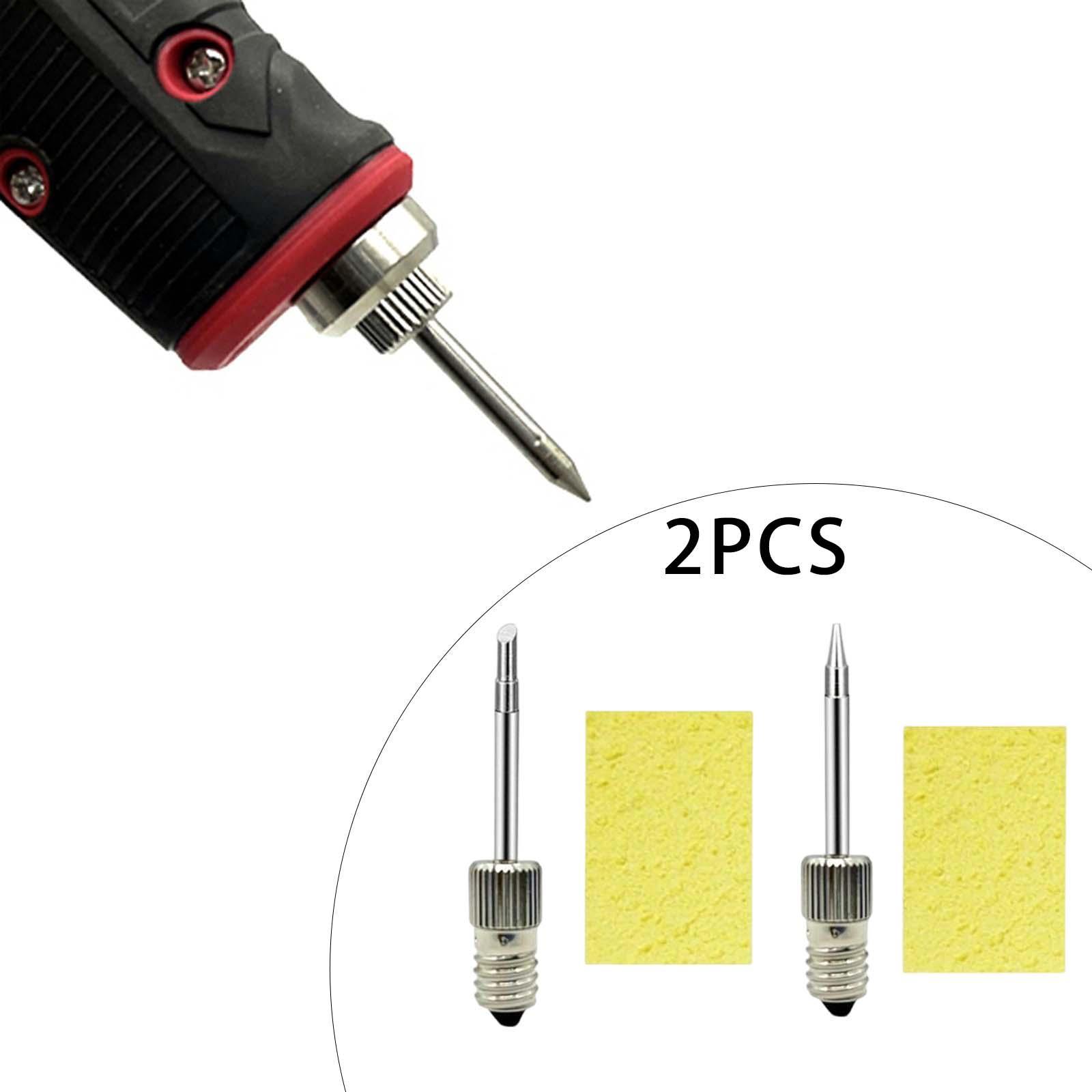 4x Soldering Tips Soldering Iron Head USB Soldering Head for E10 Interface