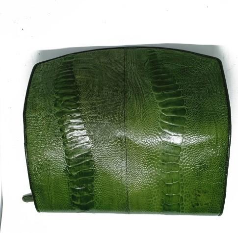 Túi đeo da đà điểu Huy Hoàng (xanh rêu) HT6419