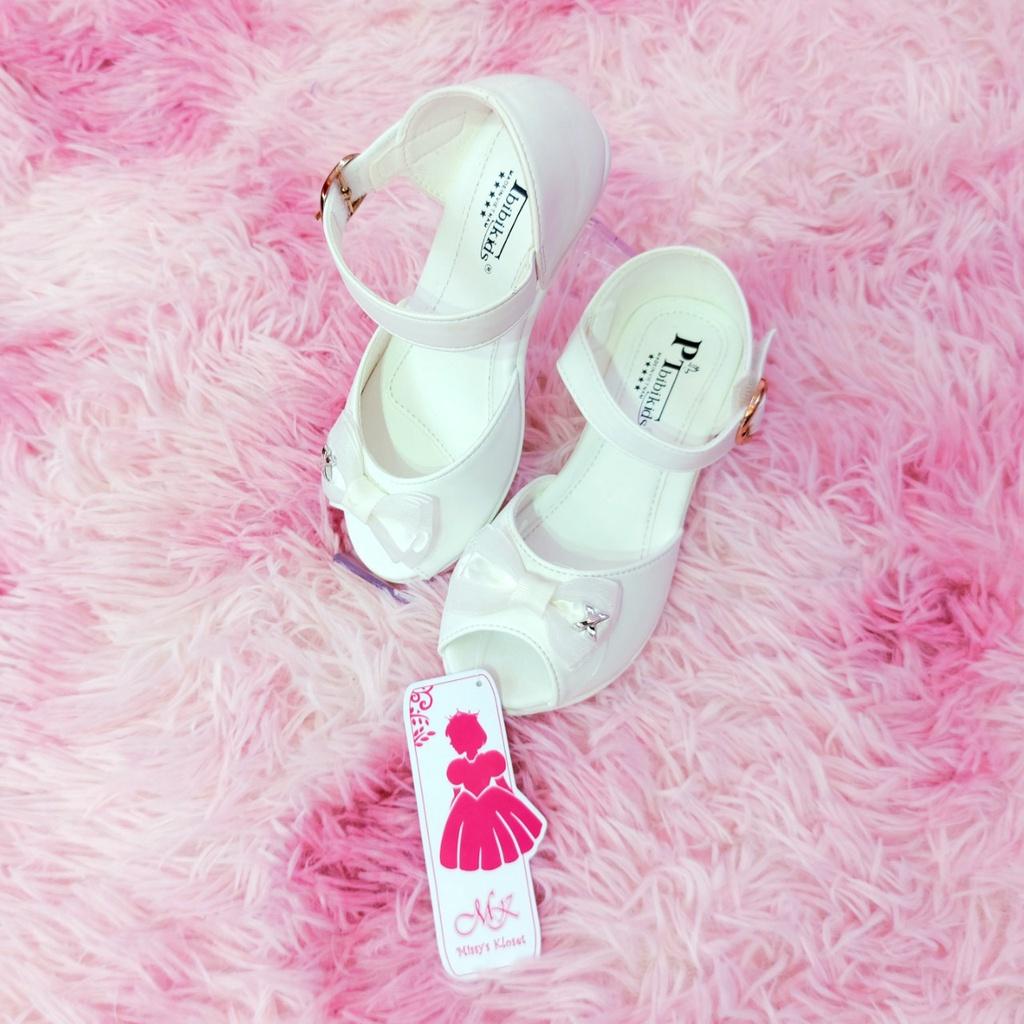 Giày sandals tiểu thư nơ mũi xinh xắn