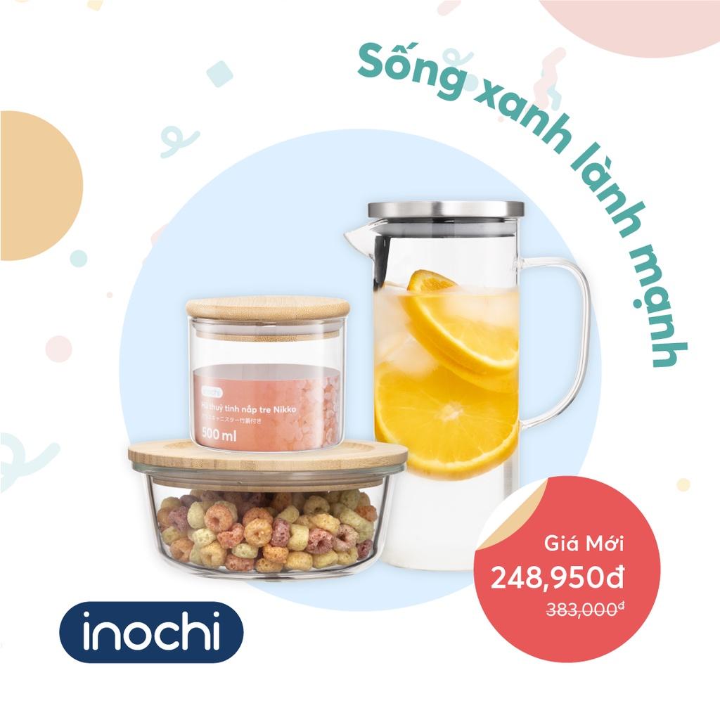 Hộp thủy tinh đựng thực phẩm (tròn, vuông, chữ nhật) chính hãng INOCHI - Tiêu chuẩn nhật bản