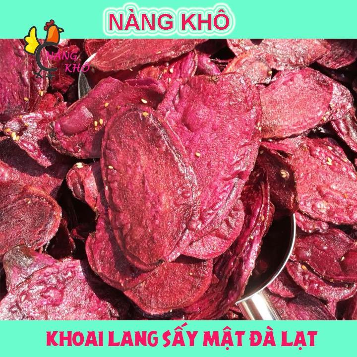 1 Kí khoai lang sấy mật ong đà lạt | trái cây sấy (hàng loại 1 nguyên miếng) | Nàng Khô