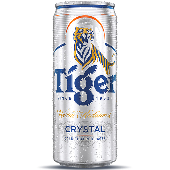 Thùng 24 lon Tiger Crystal lon cao (330ml/lon)