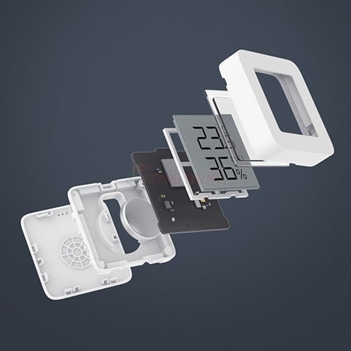 Nhiệt ẩm kế Bluetooth Xiaomi Mi Temperature and Humidity Monitor 2 NUN4126GL LYWSD03MMC - Hàng chính hãng