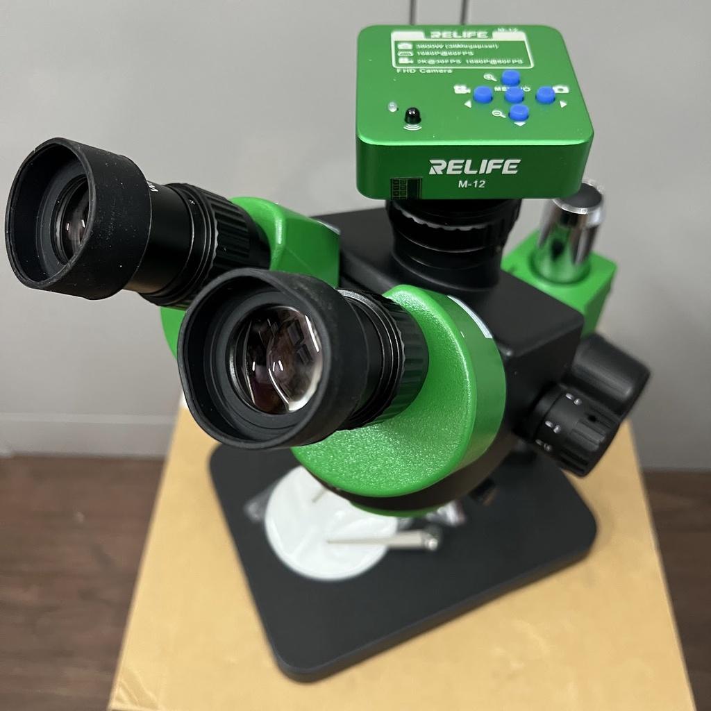 Kính hiển vi 3 mắt RELIFE RL-M3T (kèm camera + đèn Led)