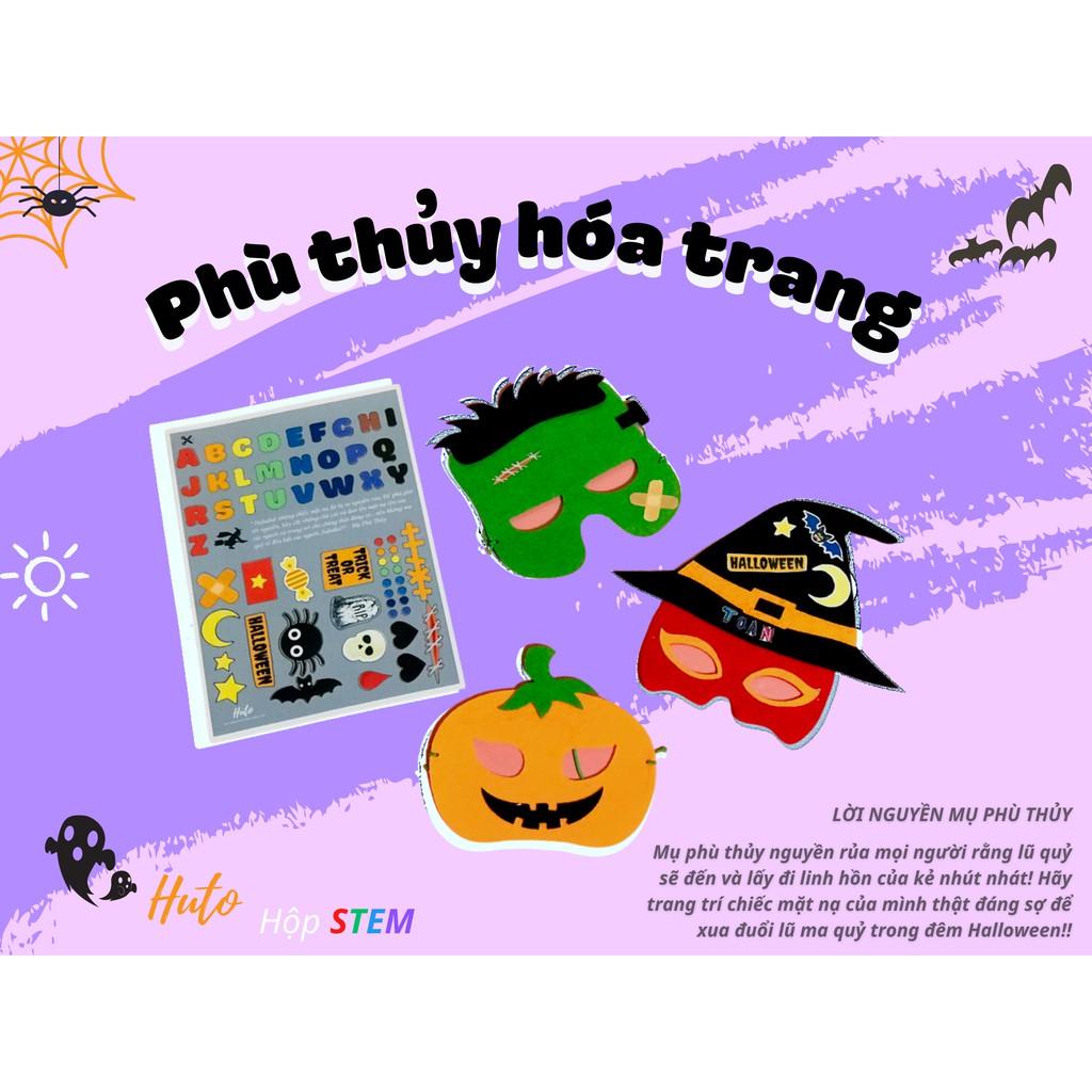 Đồ chơi Halloween - Hộp Halloween kì bí - Combo 3 trong 1, đồ chơi giáo dục