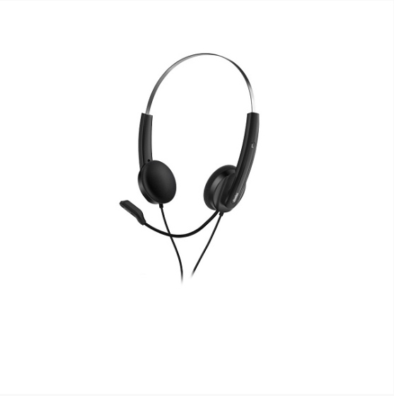 Tai nghe Genius HS-220U (cổng USB) - Hàng Chính Hãng