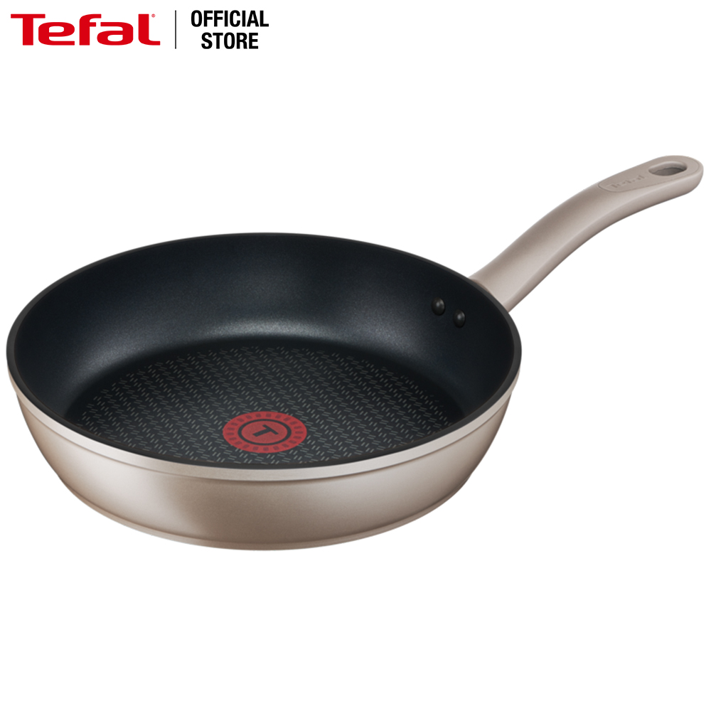 Chảo chiên chống dính đáy từ Tefal Sensations H9100414 24cm (Đồng) - Hàng chính hãng